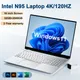 NEW 16'' Laptop Intel N95 4K HD 120HZ Display 32GB+2TB Windows 11 Pro Office Gaming Notebook