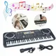 61 Keys Electronic Organ USB Digital Keyboard Piano Musical Instrument Kids Toy Electric Piano With