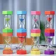 5/10/30 Minute Hourglass Sand Timer Colorful Hour Glass Sandglass for Kids Plastic Sand Clock Desk