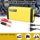 220V Power Puls Reparatur Ladegerät Autobatterie ladegerät 12V 2a LED Display Moto Truck Batterie