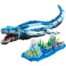 Jurassic Mosa saurus Baustein Set Stück kompatibel Legos Ziegel Baukasten Dinosaurier World Park