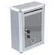 Suggestion Box Storage Holder Letter Container Office Supplies Lockable Mailbox