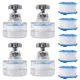 360 Degree Rotating Filter Splash-Proof Faucet Shower Kitchen Sink Water Filter Faucet Nozzle Filter
