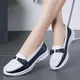 Spring New Women Flats Shoes 2023 Summer Hollow Leather Breathable Moccasins Shoes Women Boat Shoes