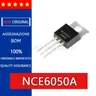5pcs original NCE6050A NCE6050 Field effect tube TO-220 N 60V 50A The field effect tube into 50
