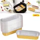 5-20PC Tin Foil Box Oven Air Fryer Tin Carton Food Barbecue and Baking Aluminum Foil Plate Household