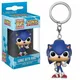 Funko Pop-Porte-clés Sonic avec anneau pour enfants figurines d'action de jeu d'anime jouets