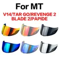 Visière de casque V-14 Casque de moto Visière de casque Accessoires pour trucs V14 RevGrass