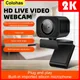 Mini caméra Web Full HD USB mise au point automatique 2K avec microphone webcam pour PC