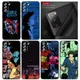 Coque de téléphone Anime Cowboy Bebop coque souple noire Samsung S24 S23 S22 S21 S20 FE S10 S10e