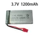 Batterie Lipo 3.7V 1200mAh pour Syma X5HC X5HW RC pièces de rechange quadrirotor batterie 3.7V