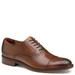 Johnston & Murphy Conard 2.0 Cap Toe - Mens 11.5 Tan Oxford Medium