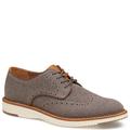 Johnston & Murphy Upton Knit Wingtip - Mens 14 Grey Oxford Medium