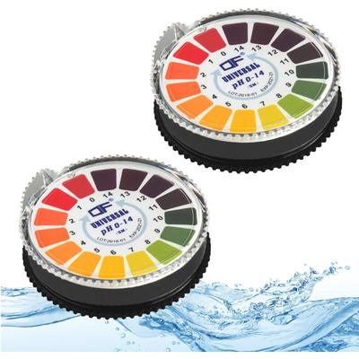Ecence - 2x PH-Wert Teststreifen Indikator Lackmus Testpapier Lackmus-Papier Säure