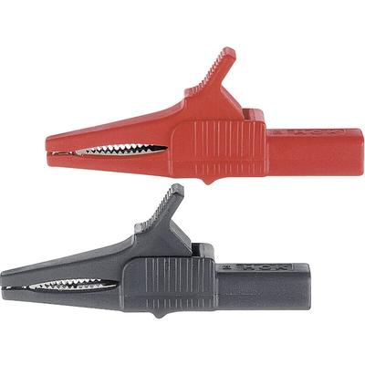 XKK-1001 Sicherheits-Abgreifklemme Steckanschluss 4 mm cat ii 1000 v Rot - Stäubli