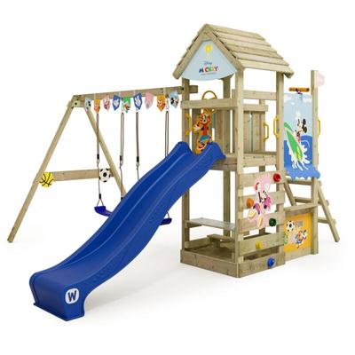 Spielturm Klettergerüst Disney Adventure mit Schaukel & Rutsche, Kletterturm mit Holzdach, Image