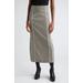 Pippa Houndstooth Check Midi Skirt