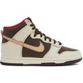 Brown & Beige Dunk High Retro Sneakers