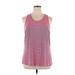 Avia Active Tank Top: Pink Activewear - Women's Size X-Large