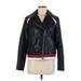 INC International Concepts Faux Leather Jacket: Black Jackets & Outerwear - Women's Size Medium