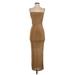 Forever 21 Casual Dress - Bodycon: Tan Dresses - Women's Size Small