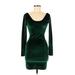 American Apparel Cocktail Dress: Green Dresses - Women's Size Medium