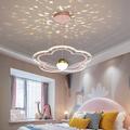 40 cm suspension led projecteur lumière romantique fleur design lampe moderne chambre d'enfant lampe