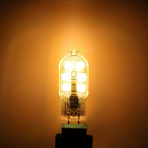 10 Stück 3 W LED Doppel-Pin Leuchten 200-300 lm G4 T 12 LED-Perlen SMD 2835 Warmweiß Kühles Weiß Natürliches Weiß 12 V / ASTM Image