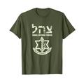 IDF Military Green Israelische Armee T-Shirt IDF T-Shirts Tzahal T-Shirt