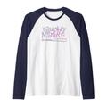 Naughty By Nature – Pastel Spiral Logo Raglan