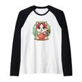 Panda Red Eating Ramen Cute Red Panda Ramen Noodles Lover Raglan