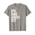 Awesome Since August 1927 97th Birthday Retro T-Shirt