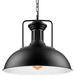 DIQIN 1 1 Pendant Light 1 Pendant Light 16 Wide 1-Light Pendant Lamp with Dome Shape Ceiling Hanging Lighting Chain 1 in Back 452806