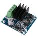 50A Motor Driver Motor Controller Large Current High Power Single Channel Motor Driver Module Motor Speed Controllers for Microcontroller