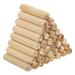 Uxcell 5/16 x1 19/32 Wood Dowel Pins 90 Pack Fluted Wooden Dowel Pin Straight Groove for Furniture Art Crafts Projects