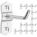 12 Pcs Tools Office Desk Accessories Pegboard Storage Hook Hooks for Home Iron