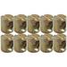 10pcs M8 15mm Body Slotted Dowel Nuts Nuts for Furniture Crib Bed Chairs -YeuriÃ©