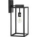 Hykolity Extra Large Outdoor Wall Lantern 20 Inch Outdoor Wall Lights Exterior Waterproof Wall Sconce Wall Mounted Lighting with Glass Shade with E26 Socket Black for Porch
