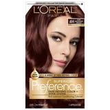 L Oreal Paris Superior Preference Permanent Hair Color Dark Mahogany Brown 4M 1.0 ea Pack of 4