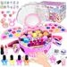 JONRRYIN Kids Nail Polish NG01 Set for Girls Nail for Girls Ages 6-12 Kids Makeup for Girl Kids Nail Art Salon Set with Nail Dryer Girl Stuff for Spa Manicures Birthday Christmas Gifts(Pink)