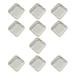 TOOYFUL 10 Pieces Press on Nail Packing Boxes Display Holder portable Box Nail Storage Organize Boxes for Display XL
