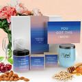 New Mom for NG01 Women - Mom Est 2024 Box for Women with 12 oz Seaside Tumbler - Mothers Day Self Care Kit Relaxing for New Mom after Birth Pregnancy for First Time Moms