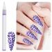 Accaprate Nail Stickers Nail Wraps Nail Decals Nail Art Stickers Multi Color Nail 3D Color Paint Pen Nail Point Painting Line Drawing DIY Nail Care Paint Pen 5ml