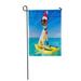 KDAGR Santa Claus Dog Surfing on Surfboard Wearing Sunglasses Garden Flag Decorative Flag House Banner 28x40 inch