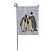 LADDKE Antarctica Emperor Penguins Chick Cold Family Wildlife Advise Garden Flag Decorative Flag House Banner 28x40 inch