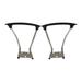 simhoa 2Pcs Computer Chair Parts Easy to Install Chair Armrest Office Computer Chair Armrest Bracket for Office Chair Computer Chair