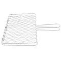 Kitchen Barbecue Net Picnic BBQ Rack Party Fish Grill Basket Portable Grilled Basket Picnic Supply