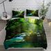 Jungle Lagoon Set King Double Full Twin Single Size Duvet Cover Pillow Case Bed Linen Set