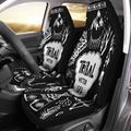 FMSHPON Set of 2 Car Seat Covers Tribal Natural in Doodle Boho Collection Dream Hunters Arrows Universal Auto Front Seats Protector Fits for Car SUV Sedan Truck