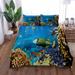 Underwater Fishes Duvet Cover Set King Double Full Twin Single Size Duvet Cover Pillow Case Bed Linen Set